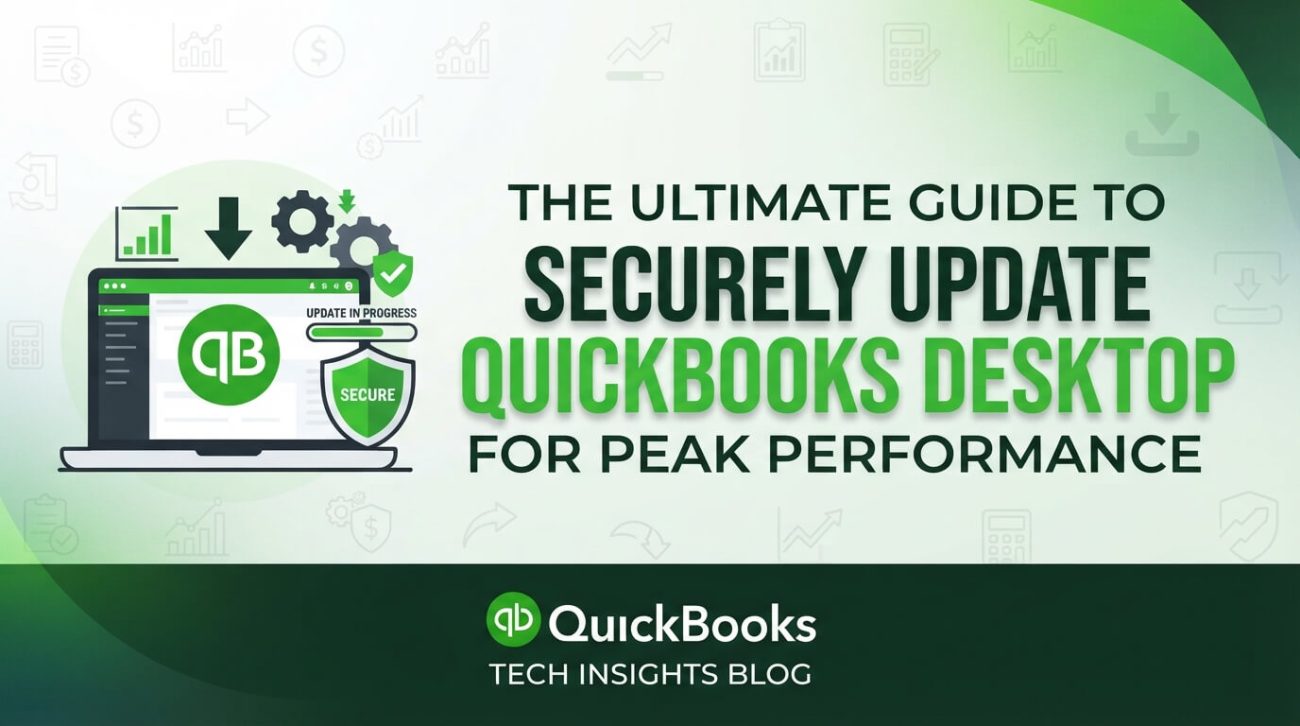 The Ultimate Guide to Securely Update QuickBooks Desktop for Peak Performance